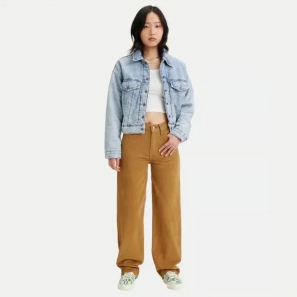 ❤️ NWOT! LEVI'S 94' BAGGY FIT HIGH RISE CORDUROY JEANS, 4 (27)